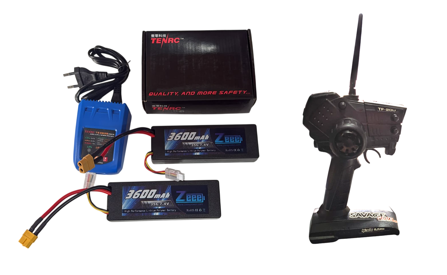 AUTOMODELO HPI ELÉTRICO SAVAGE FLUX 1/8 MONSTER TRUCK RÁDIO 2.4GHZ